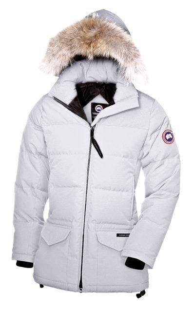 White Womens Solaris Parka Canada Goose outlet store